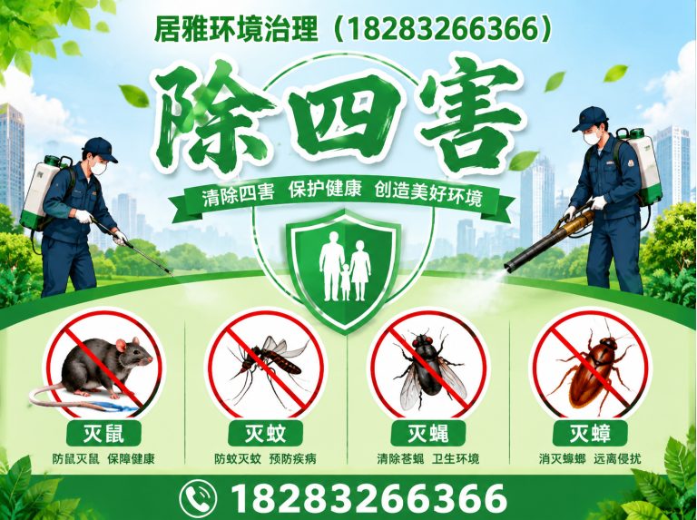龙泉驿区病媒生物防制展示图